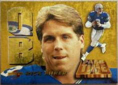 Rick Mirer #PT10 Football Cards 1995 Panini Score Pass Time
