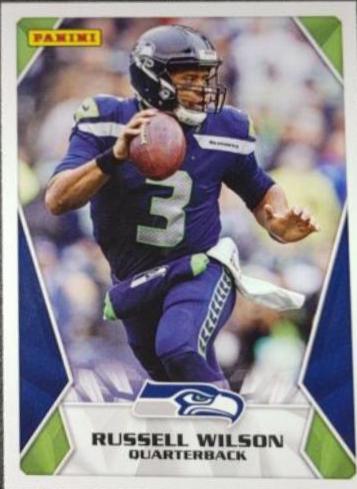 Russell Wilson #8 Football Cards 2020 Panini NFL Card Collection