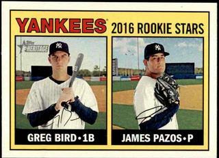 Greg Bird, James Pazos