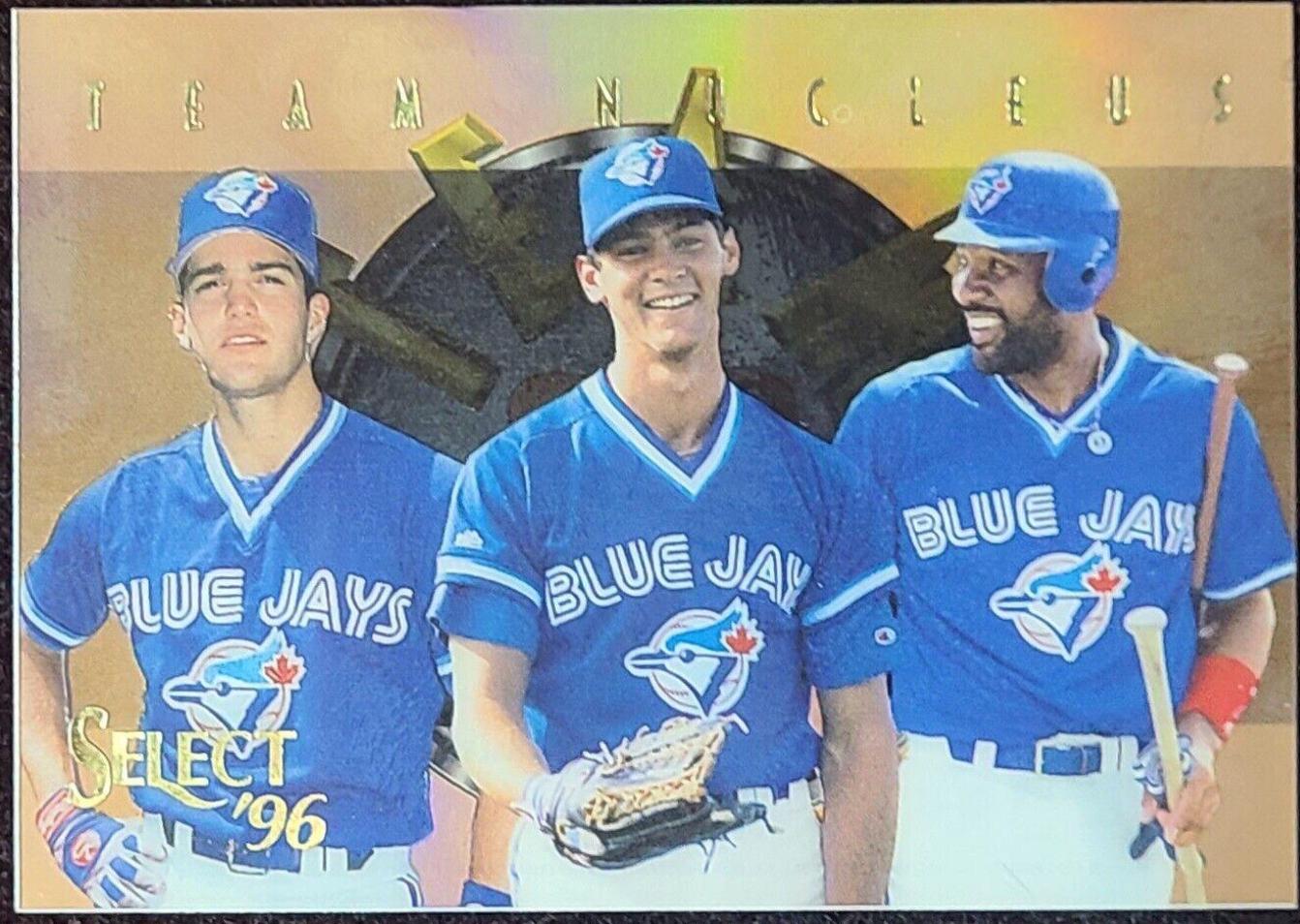 Joe Carter, Shawn Green, Alex Gonzalez #7 Baseball Cards 1996 Select Team Nucleus
