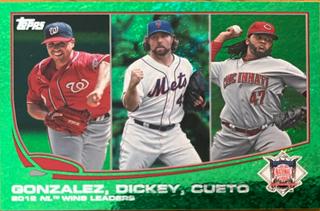 Gio Gonzalez / R.A. Dickey / Johnny Cueto