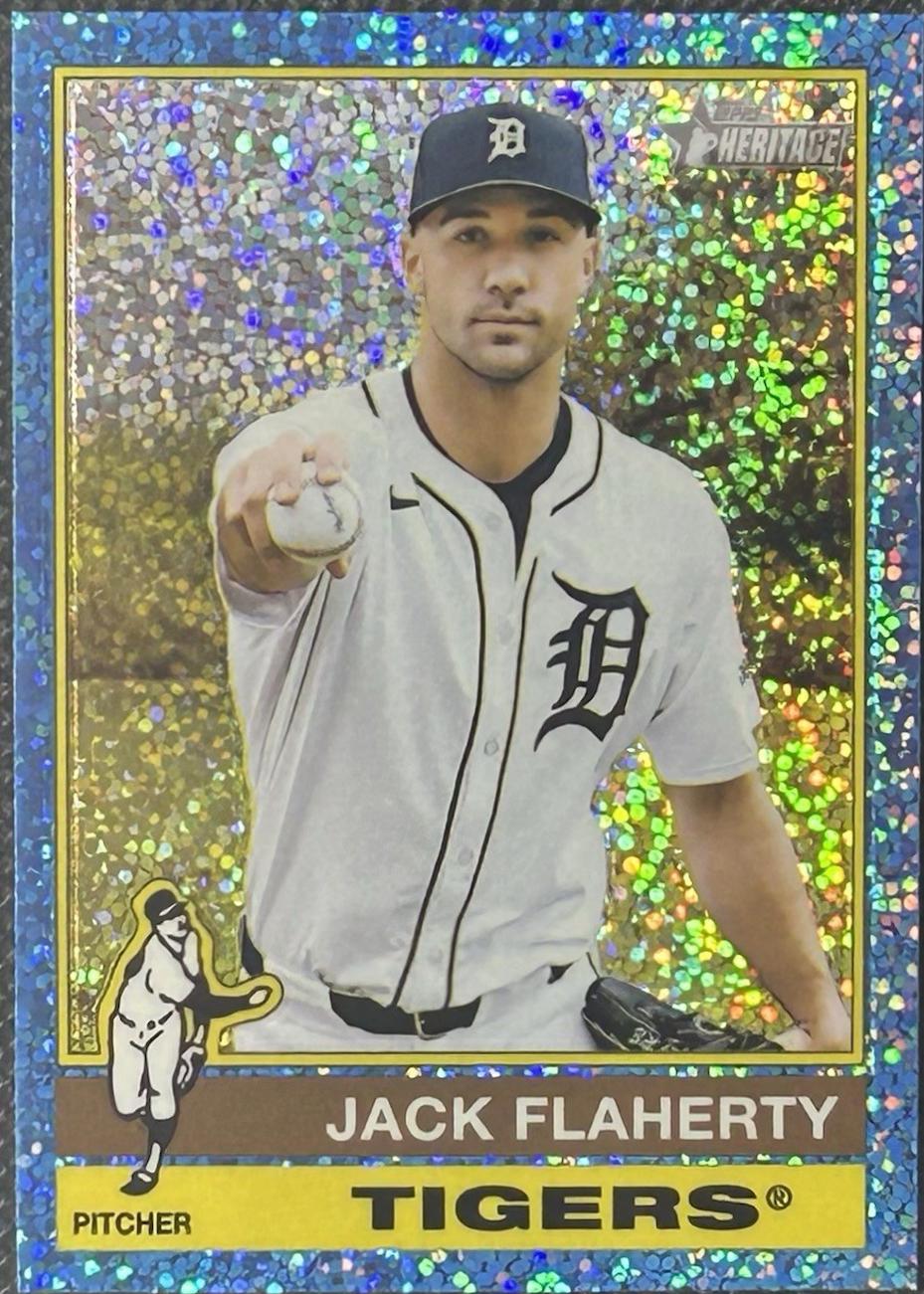 Jack Flaherty [Light Blue Sparkle Chrome] #661