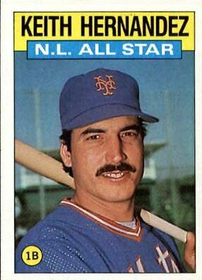 Keith Hernandez #701 Baseball Cards 1986 Topps