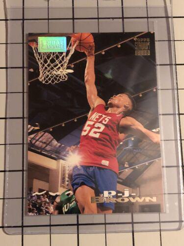 P.J. Brown #18 Basketball Cards 1993 Stadium Club
