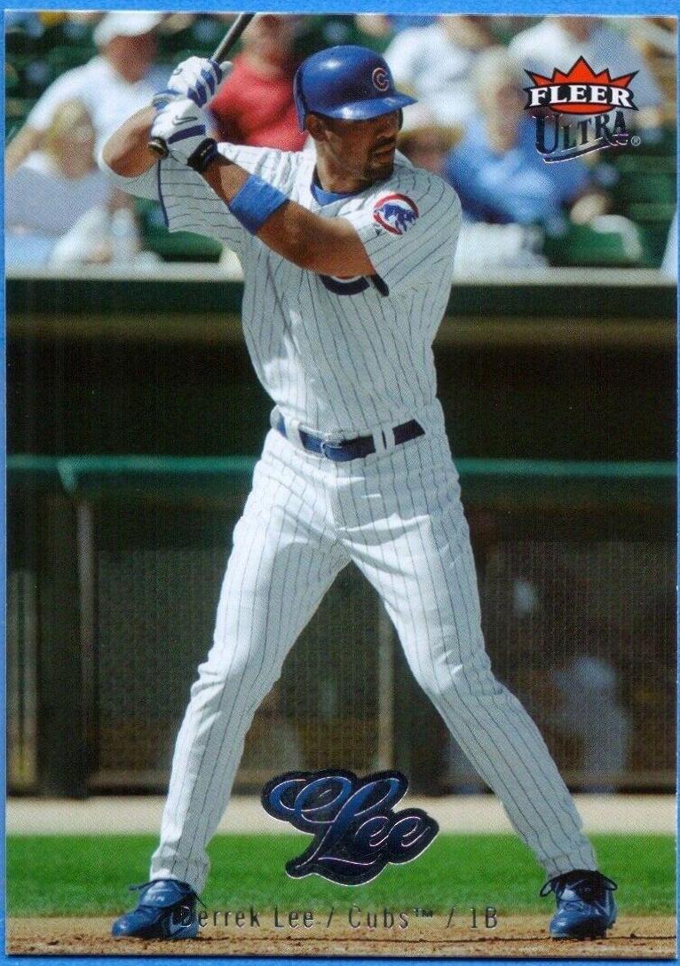 Derrek Lee #28 Baseball Cards 2007 Ultra Autographics