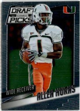 Allen Hurns #5 Football Cards 2015 Panini Prizm Collegiate Draft Picks