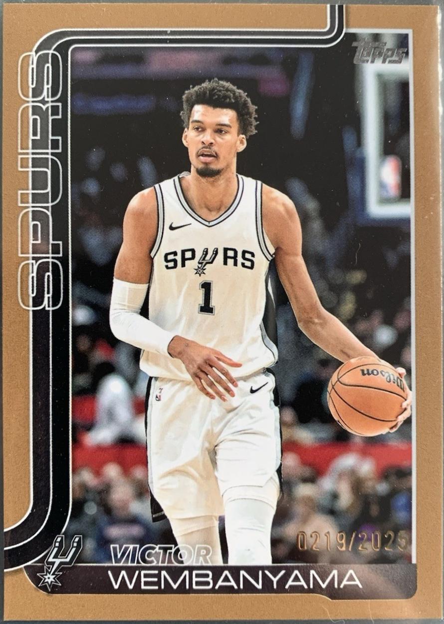 Victor Wembanyama #CC-1 Prices | 2025 Topps Companion Card