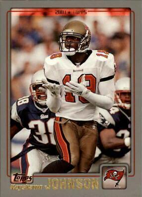 Keyshawn Johnson #98 Football Cards 2001 Topps