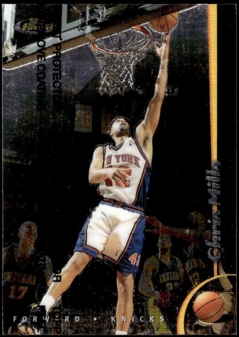Chris Mills #1 Basketball Cards 1998 Finest