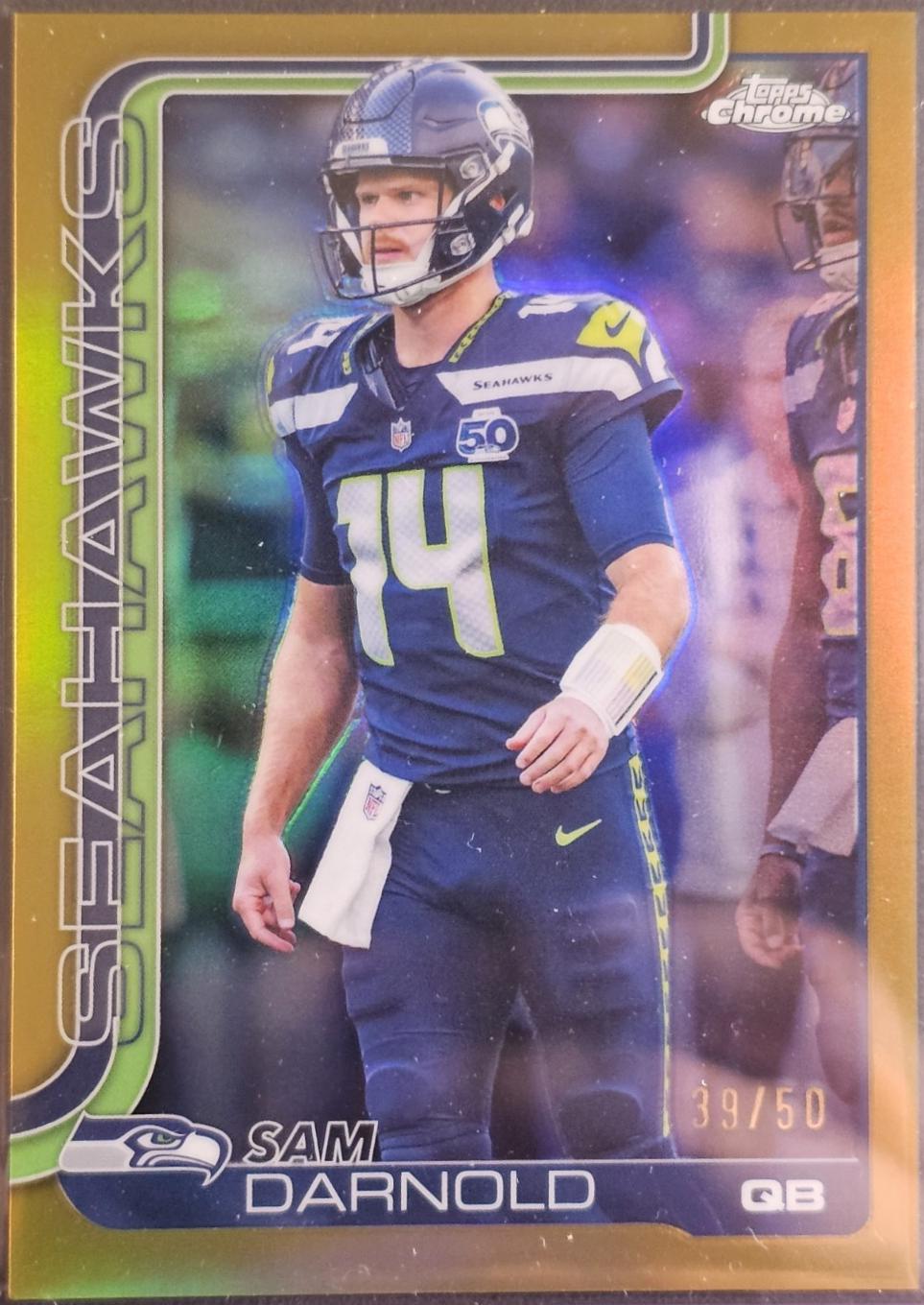 Sam Darnold [Leather Gold] #275