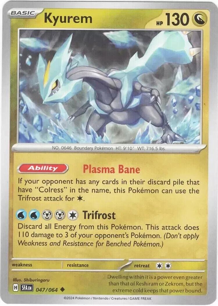 Kyurem #47 Pokemon Shrouded Fable