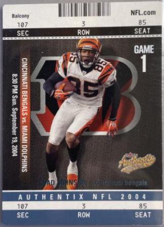 Chad Johnson [Balcony Blue] #9