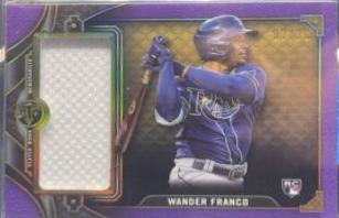 Wander Franco #SJR3-WF2 2022 Topps Triple Threads Baseball Single Jumbo Relics