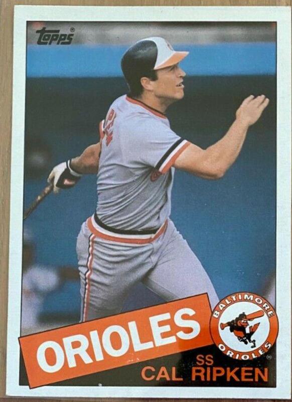 Cal Ripken Jr. #48 Baseball Cards 1985 Topps Super