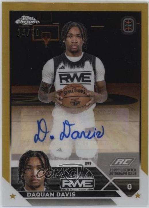 Daquan Davis [Gold Refractor] #A-DD