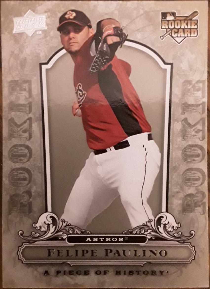 Felipe Paulino #120 Baseball Cards 2008 Upper Deck Piece of History