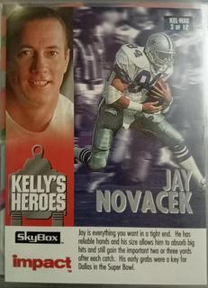Jay Novacek, Keith Jackson