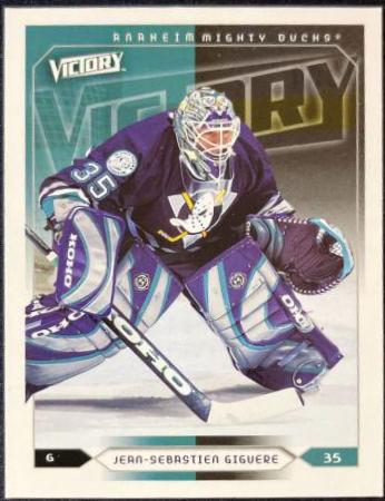 Jean-Sebastien Giguere #1 Hockey Cards 2005 Upper Deck Victory
