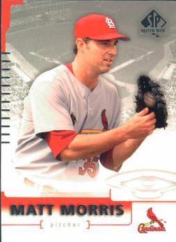 Matt Morris #89 Baseball Cards 2004 SP Authentic