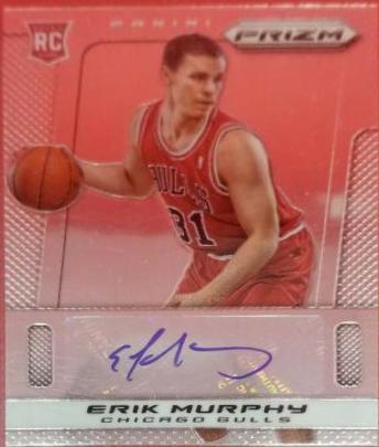 Erik Murphy #2 Basketball Cards 2013 Panini Prizm Autograph
