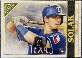 Nick Solak #31 Baseball Cards 2020 Topps Gallery