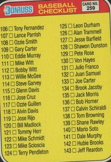 Checklist 106-183