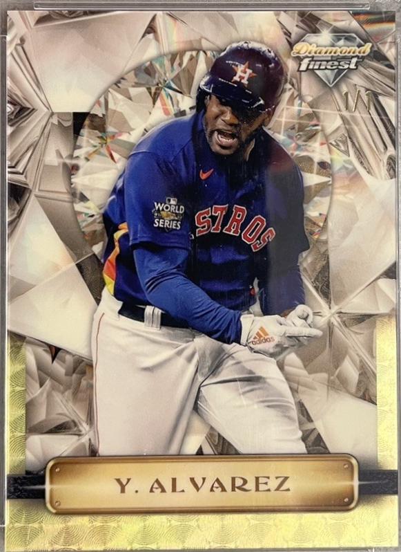 Yordan Alvarez #DF-11 2023 Topps Finest Diamond Baseball