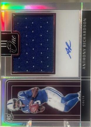 Anthony Richardson [Patch Autograph] #311