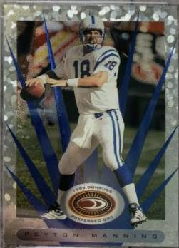 Peyton Manning #66 Football Cards 1999 Panini Donruss Preferred