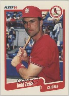 Todd Zeile #265 Baseball Cards 1990 Fleer