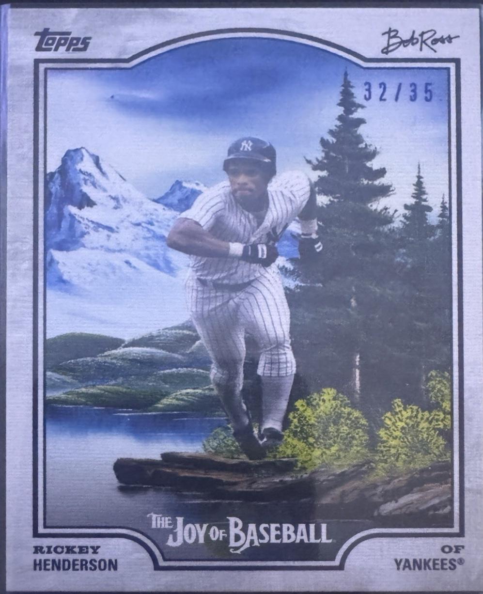 Rickey Henderson [Titanium White] #60