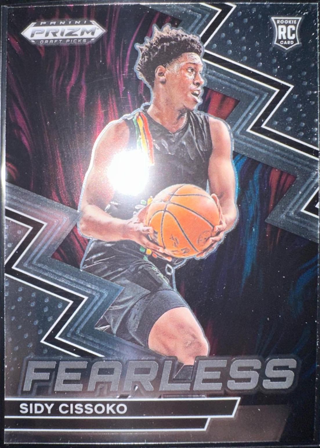 Sidy Cissoko #13 Basketball Cards 2023 Panini Prizm Draft Picks Fearless