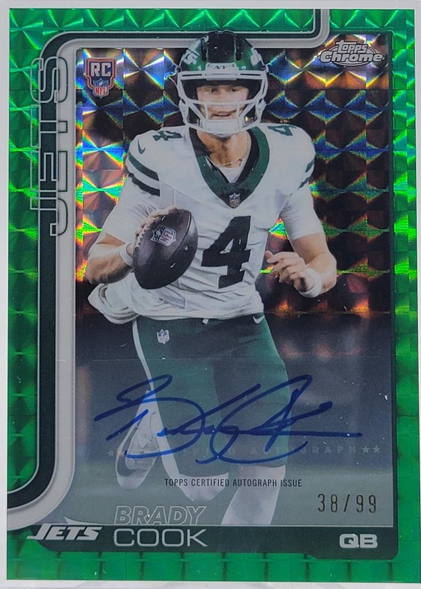 Brady Cook [Green Geometric Refractor] #RA-BCO