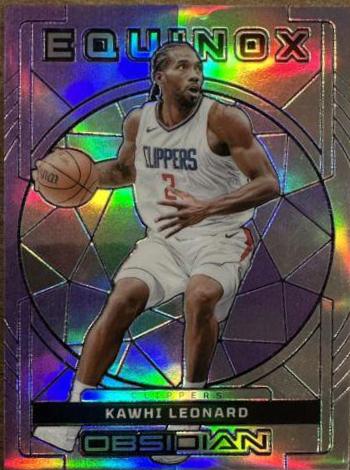 Kawhi Leonard [Purple Flood Electric Etch] #40