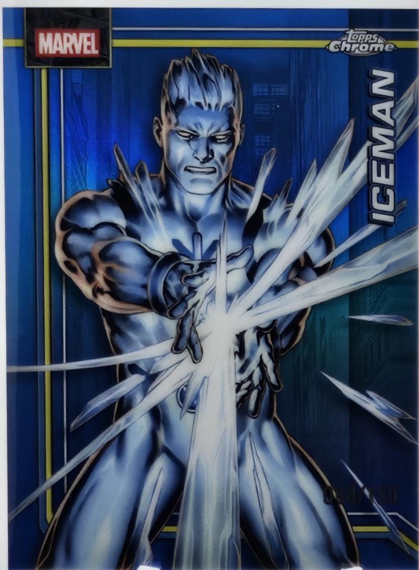 bluemanページ Iceman [Blue Refractor] #52 Prices | Marvel 2026 Topps Chrome
