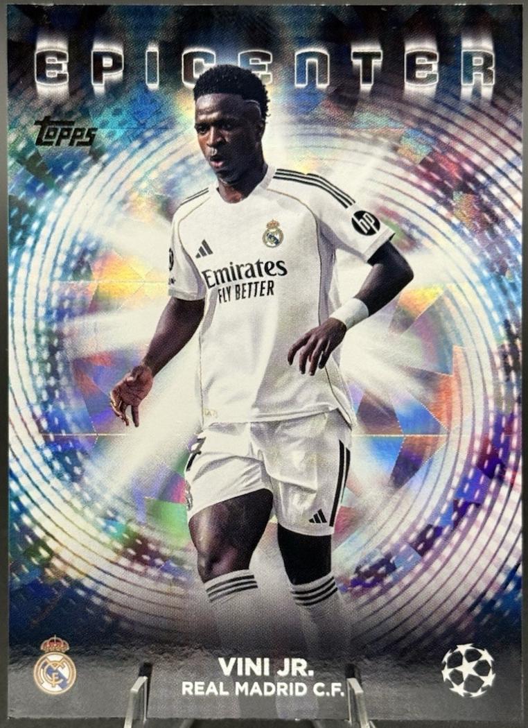 Vini Jr. #EC-9 2025 Topps UEFA Epicenter