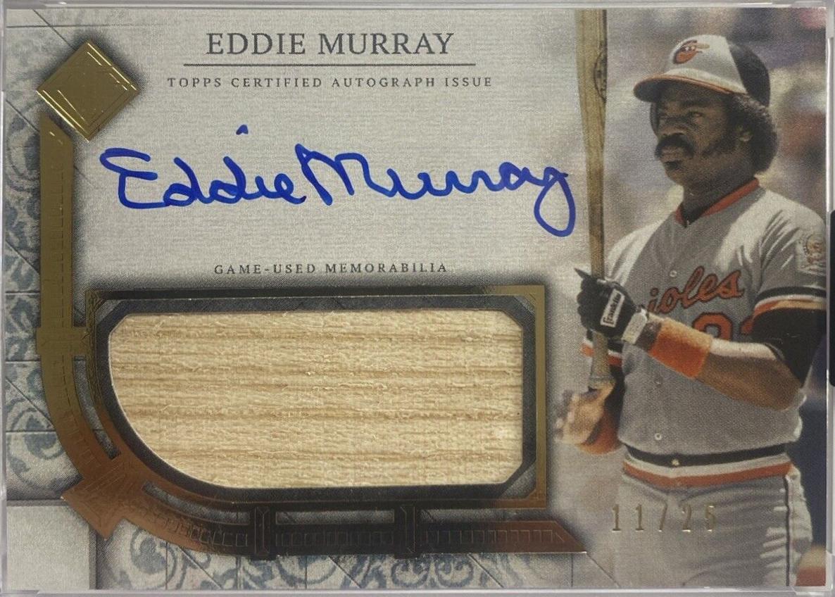 Eddie Murray #TCAR-EM Baseball Cards 2024 Topps Transcendent Collection Autograph Relic