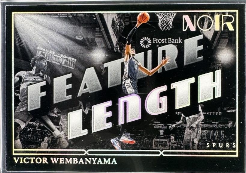 Victor Wembanyama #258 2024-25 Panini Noir Basketball
