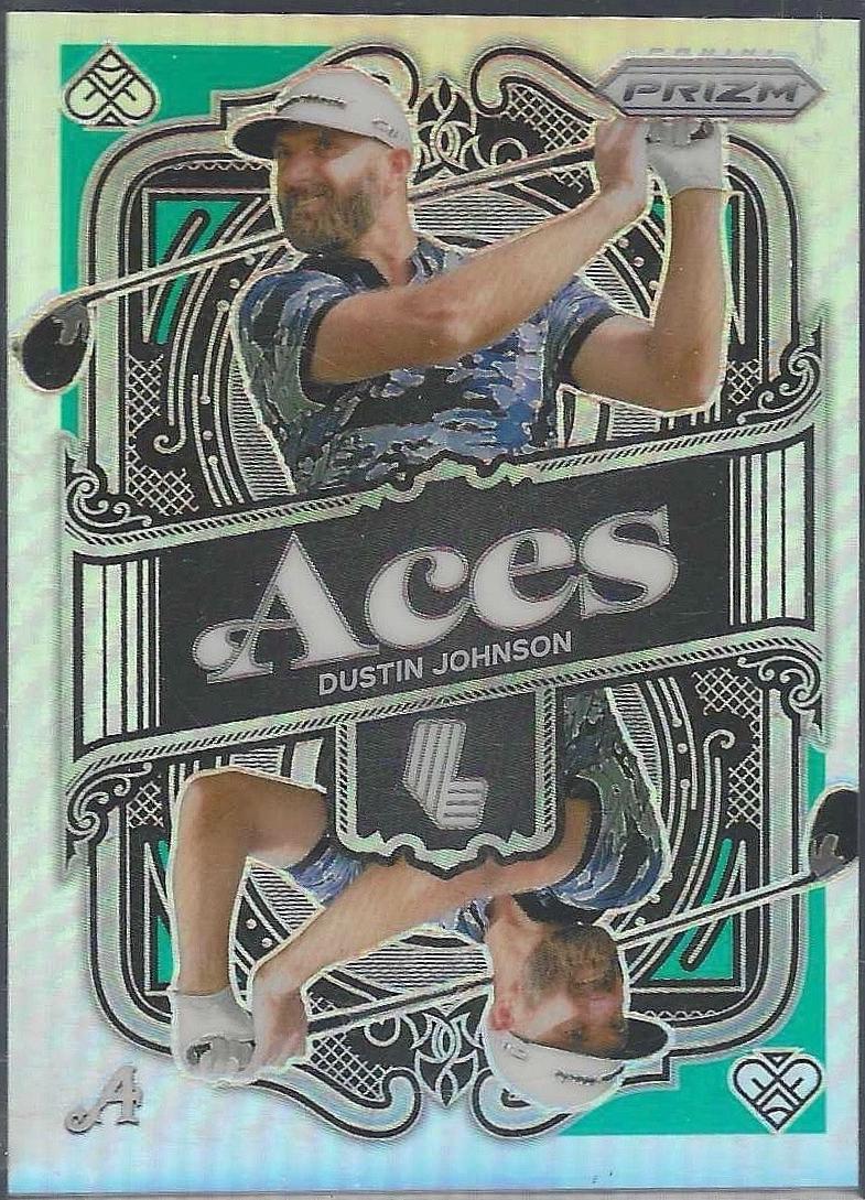 Dustin Johnson #1 Golf Cards 2024 Panini Prizm LIV Aces