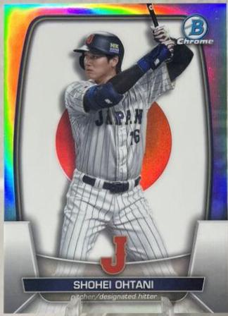 Shohei Ohtani #WBC-45 Prices | 2023 Bowman Chrome WBC Flag