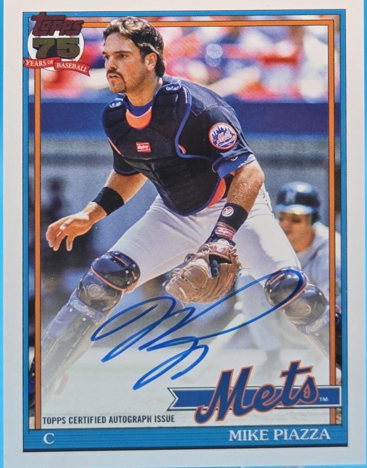 Mike Piazza #91A-MP Prices | 2026 Topps 1991 Autograph | Baseball 