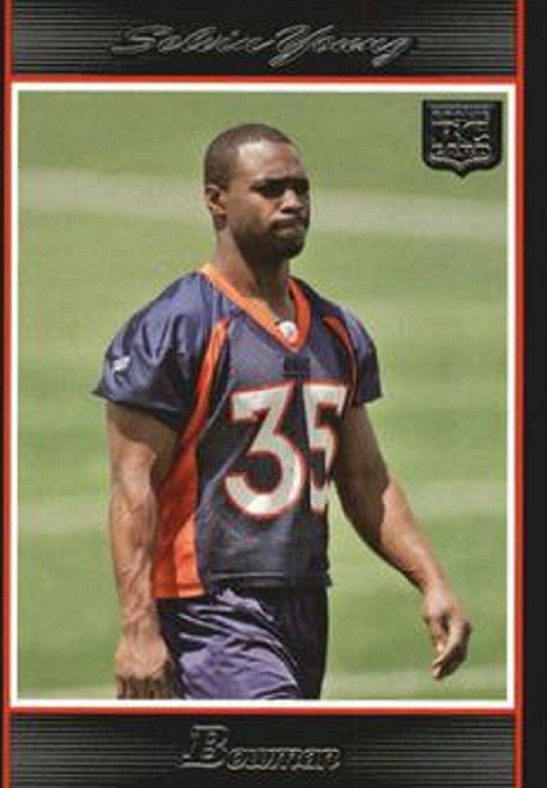 Selvin Young #138 2007 Bowman Football