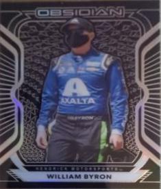 William Byron #2 Racing Cards 2021 Panini Chronicles NASCAR Obsidian