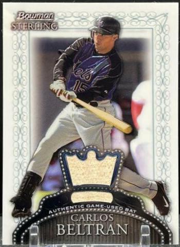 Carlos Beltran #BS-CB Baseball Cards 2005 Bowman Sterling