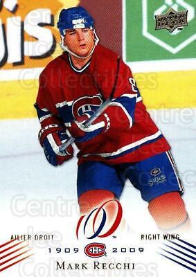 Mark Recchi #38 Hockey Cards 2008 Upper Deck Montreal Canadiens Centennial
