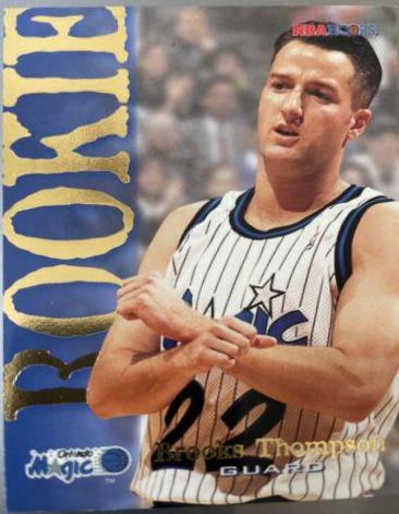 Thompson Brooks #357 Basketball Cards 1994 Hoops