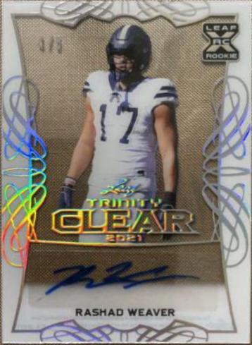 Rashad Weaver [Silver] #CA-RW1