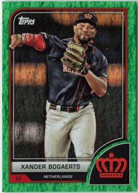 Xander Bogaerts [Green Sparkle] #38