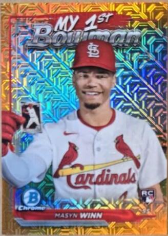 Masyn Winn [Orange Mojo Refractor] #M1B-22