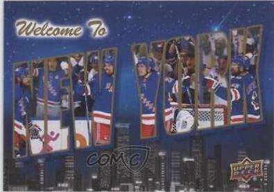 New York Rangers [Gold] #WT-20 Hockey Cards 2022 Upper Deck Welcome To